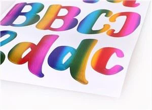 احباط ملصقات الحروف الأبجدية لتقوم بها بنفسك لاصق الفينيل ورقة ملصقات الحروف